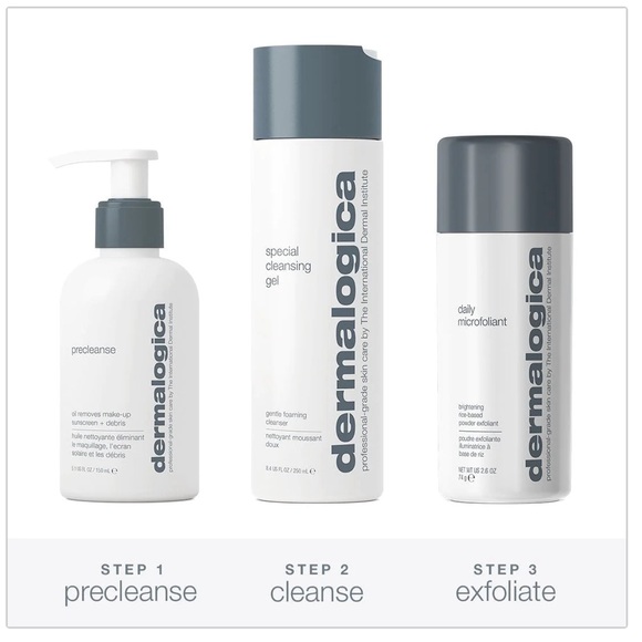 Dermalogica Best cleanse + glow set (3 full-size) - Picture 2 of 2